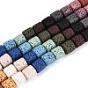 Natural Lava Rock Beads Strands G-N257-16A-01-4