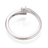 Brass Cup Peg Ring Settings KK-N274-29P-3