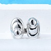 Brass Cuff Rings for Women RJEW-G347-03P-2