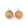 Resin Pendants KK-K212-F02-1