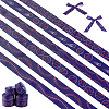 6 Styles Baseball Theme Polyester Ribbon OCOR-GA0001-97-1