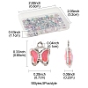 45Pcs 9 Colors Glass Charms KK-FS0001-67-4