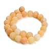 Natural Yellow Calcite Beads Strands GG-CBAA3AB-03-14mm-5