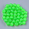 Transparent Plastic Beads X-KY-T005-6mm-636-1