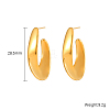 304 Stainless Steel Stud Earrings ZB8618-1-2