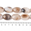 Natural Striped Agate/Banded Agate Beads Strands G-Q182-01K-5