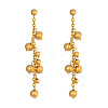Women's 304 Stainless Steel Dangle Earrings JU0194-5