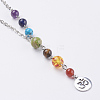 Chakra Jewelry NJEW-JN02083-2