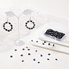 SUNNYCLUE 300Pcs 3 Style 2-Hole Opaque Glass Seed Beads SEED-SC0001-06-4