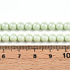 Baking Painted Pearlized Glass Pearl Bead Strands HY-N002-5mm-B02-5