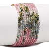 Gradient Color Natural Multicolor Tourmaline Beads Strands G-D110-A02-09-1