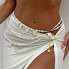 5Pcs Chain Belt & Necklaces & Braelets & Resin Alligator Hair Clips Sets SJEW-ME00003-4
