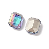 Glass Rhinestone Cabochons RGLA-L029-03A-BBLA-2