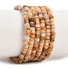 Natural Crazy Agate Beads Strands G-G345-C04-2x4mm-2