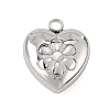 304 Stainless Steel Charms SA-CBAA1A1-06P-1