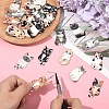30Pcs 15 Styles Acrylic Pendants OACR-YW0002-64-4