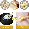 Plastic Self Adhesive Gold Foil Embossed Stickers DIY-WH0575-001-3