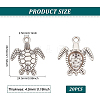 BENECREAT Alloy Pendants FIND-BC0002-73-2