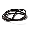 Flat Cowhide Leather Cord WL-WH0003-17A-03-2