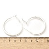 Brass Hoop Earrings for Women EJEW-A121-18B-S-3