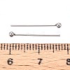 304 Stainless Steel Head Pins STAS-T065-18mm-20P-3