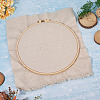 1Pc Plastic Imitation Bamboo Cross Stitch Embroidery Hoops FIND-TADJ0001-02-5
