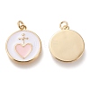 Brass Pendants ZIRC-I044-01B-2