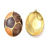 Enamel Pendants STAS-E040-12G-05-1