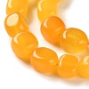 Natural Topaz Jade Beads Strands G-P497-01D-03A-4