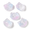 Transparent Spray Paint Glass Beads GLAA-Z011-09K-1