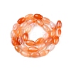 Natural Pink Agate Beads Strands G-T138-180H-2