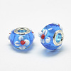 Handmade Lampwork European Beads LAMP-Q029-03E-2