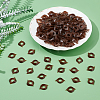 200Pcs Horse Eye Shaped Plastic Craft Eyelid DIY-PH0006-18-2