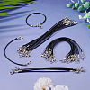 30Pcs Korean Waxed Polyester Cord Bracelet Making YC-TADJ0001-02F-4