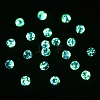 20Pcs Handmade Luminous Lampwork Beads LAMP-YW0001-21-4