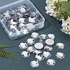 Fingerinspire 80Pcs Imitation Taiwan Acrylic Rhinestone Flat Back Cabochons GACR-FG0001-09-5