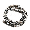 Dyed Natural Fire Crackle Agate Beads Strands G-G007-01I-3