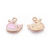 Alloy Enamel Charms PALLOY-F224-11G-2