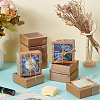 Kraft Paper Cardboard Gift Drawer Boxes CON-WH0085-129B-4