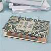 Wooden 2-Ring Loose Leaf Binder Postcard Phote Album Cover DIY-WH0547-065-7