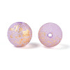 Baking Paint Glass Beads DGLA-N014-8mm-01E-2