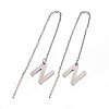 Tarnish Resistant 304 Stainless Steel Stud Earrings EJEW-L205-01N-1