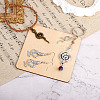 40 Pcs 10 Styles Alloy Pendants FIND-BT0001-01-7