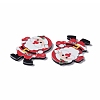 Christmas Style Printed Acrylic Cabochons LS-MACR-O045-01B-3