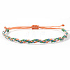 Cotton Cord Braided Bracelets for Men Women RW1576-5-1