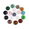 Natural & Synthetic Mixed Stone Donut Pendants G-N344-38C-1