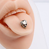 316L Stainless Steel Threadless Labret Stud WGC2550-01-2