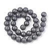 Electroplate Shell Pearl Beads Strands SHEL-T005-09A-2