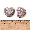 Sparkling Acrylic Heart Beads with Rhinestone Embellishment LS-OACR-NH0001-02A-02-3