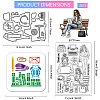 Woman Theme DIY Scrapbooking Tool Sets DIY-GL0003-266-2